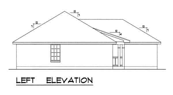 Country House Plan 77752 with 3 Beds, 2 Baths, 2 Car Garage Picture 1