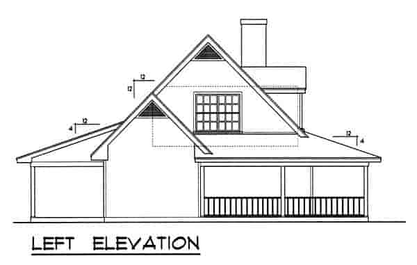Country House Plan 77753 with 2 Beds, 2 Baths Picture 1