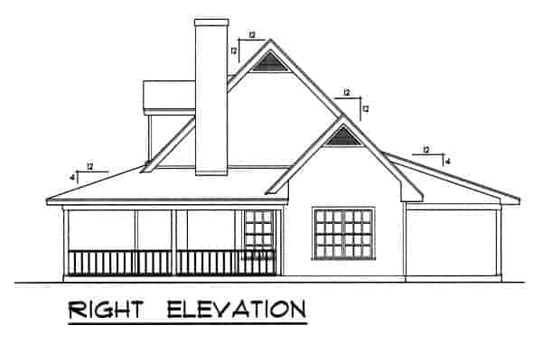 Country House Plan 77753 with 2 Beds, 2 Baths Picture 2
