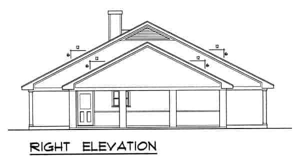 Country House Plan 77759 with 3 Beds, 2 Baths Picture 2