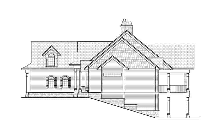 House Plan 78100 with 3 Beds, 4 Baths, 2 Car Garage Picture 2