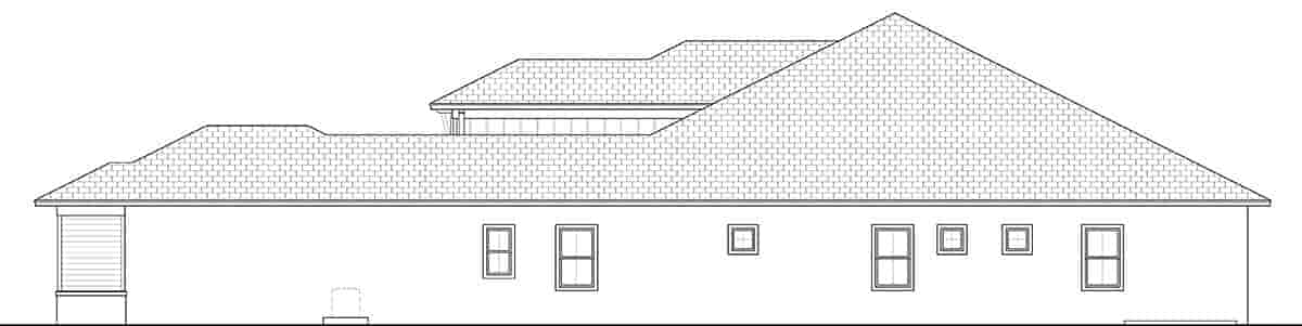 Coastal, Florida, Modern House Plan 78187 with 4 Beds, 4 Baths, 3 Car Garage Picture 1