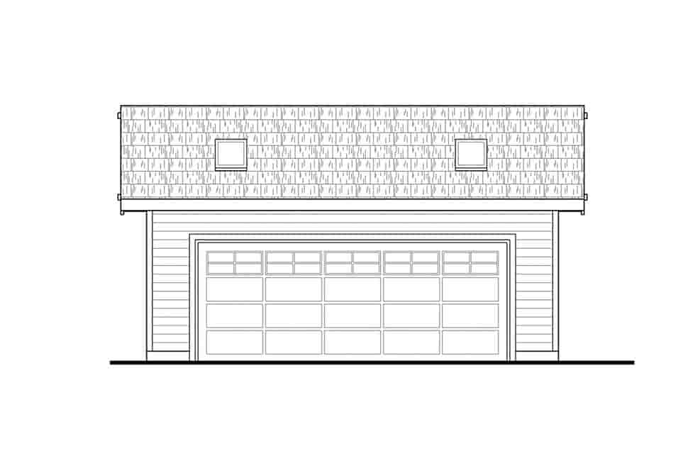 Country 2 Car Garage Plan 78499 Picture 2
