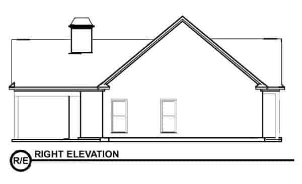 Bungalow House Plan 78776 with 2 Beds, 2 Baths Picture 2