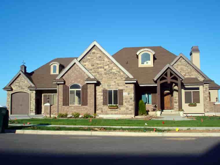 European House Plan 79814 with 6 Beds, 4 Baths, 3 Car Garage Picture 1