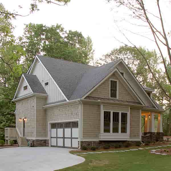 Craftsman House Plan 80227 with 4 Beds, 4 Baths, 2 Car Garage Picture 1