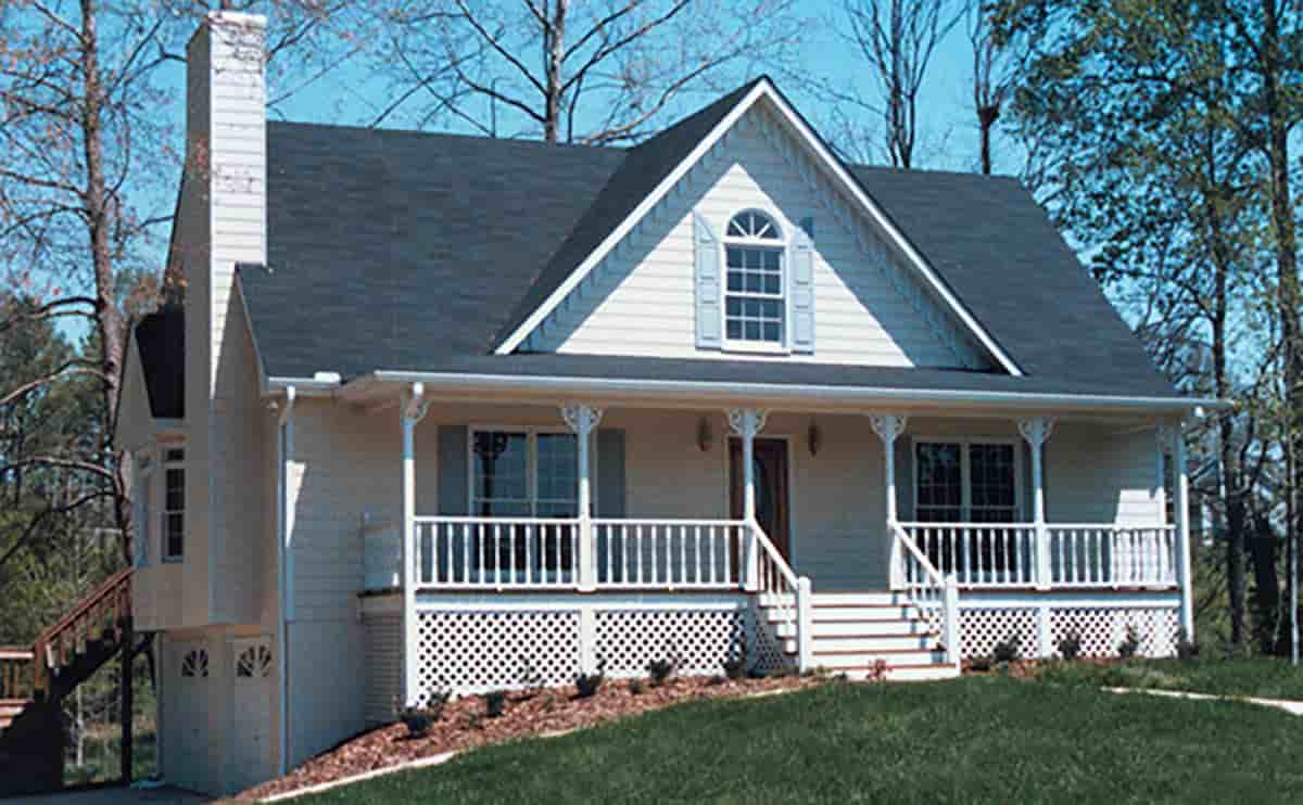 Cottage, Country, Southern, Traditional House Plan 80255 with 3 Beds, 3 Baths, 3 Car Garage Picture 1