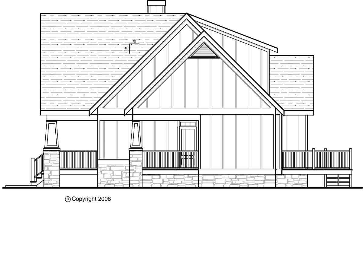 Country, Craftsman, Farmhouse House Plan 80263 with 3 Beds, 3 Baths, 3 Car Garage Picture 1