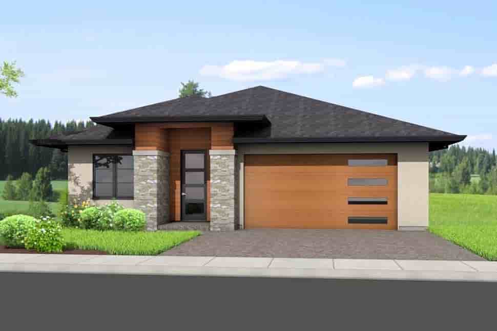 Traditional House Plan 80506 with 4 Beds, 3 Baths, 2 Car Garage Picture 2