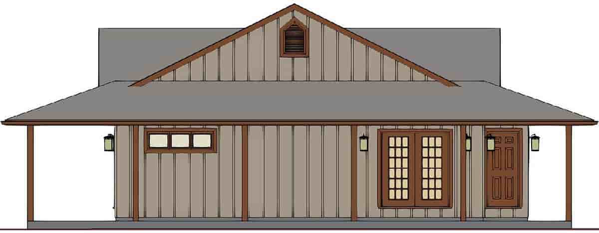 Country, Farmhouse, Southern, Traditional House Plan 80533 with 3 Beds, 3 Baths Picture 1