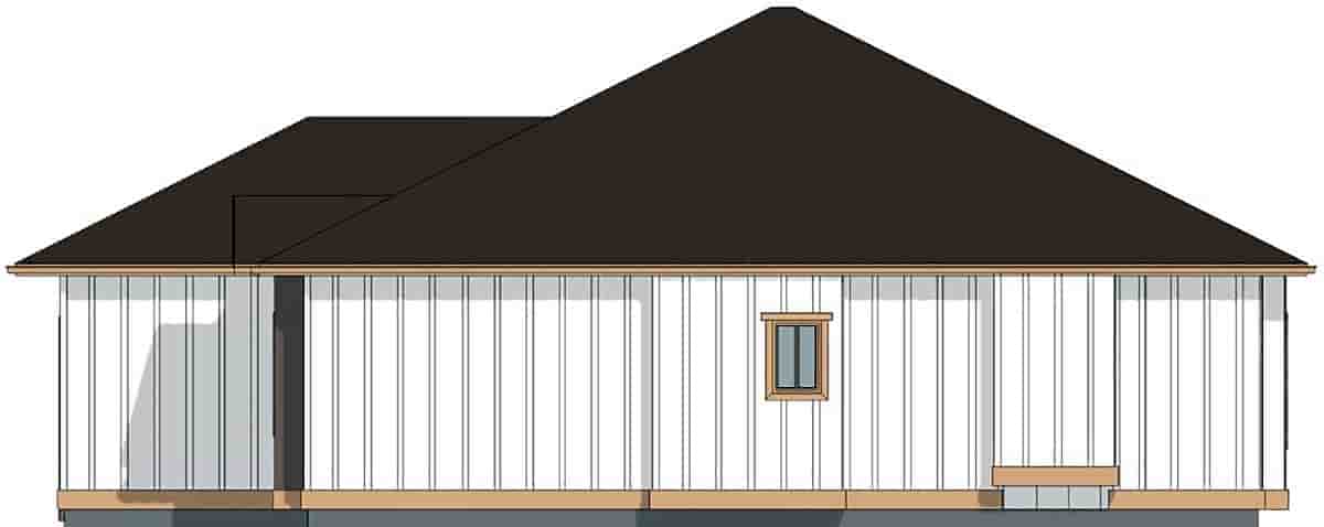 Bungalow, Craftsman, Farmhouse, Ranch House Plan 80544 with 2 Beds, 2 Baths, 2 Car Garage Picture 1