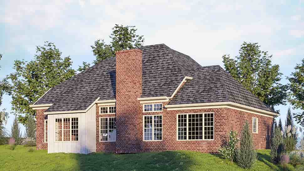 Country, Traditional House Plan 80748 with 3 Beds, 3 Baths, 2 Car Garage Picture 3