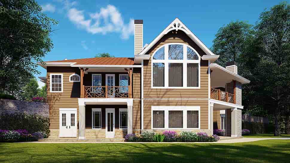 Craftsman, Ranch, Traditional House Plan 80762 with 3 Beds, 2 Baths, 2 Car Garage Picture 3
