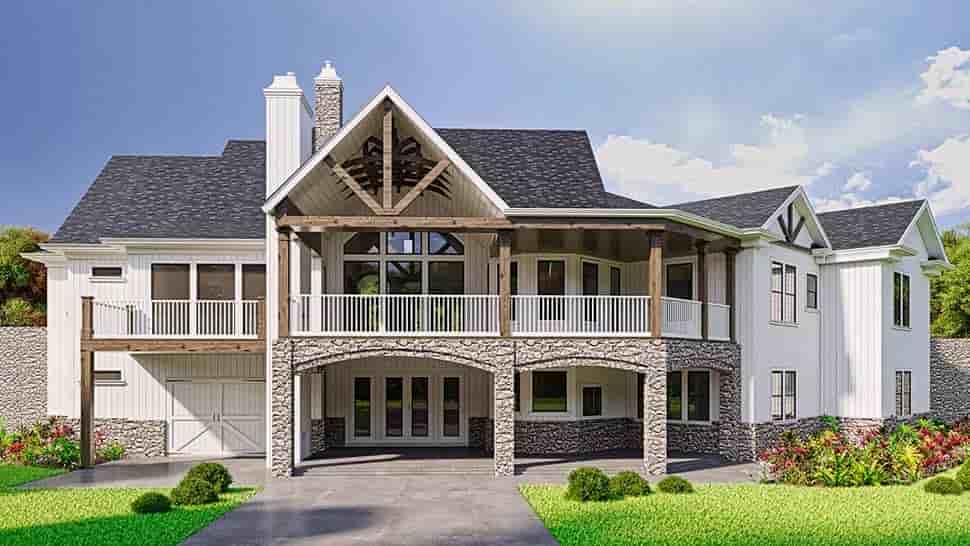 Craftsman, Ranch, Traditional House Plan 80766 with 4 Beds, 5 Baths, 3 Car Garage Picture 12