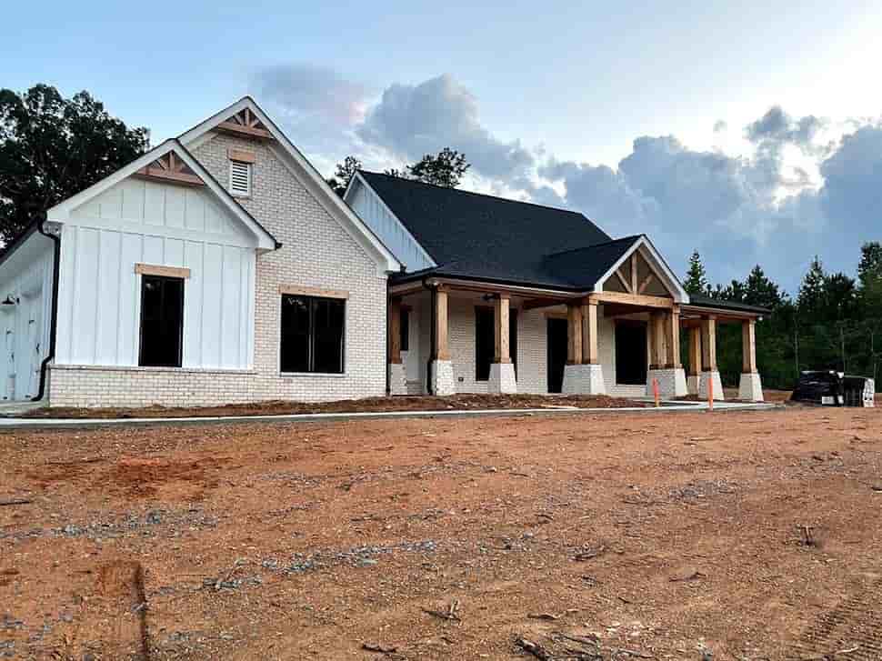 Country, Craftsman, Farmhouse, Traditional House Plan 80801 with 3 Beds, 3 Baths, 3 Car Garage Picture 6