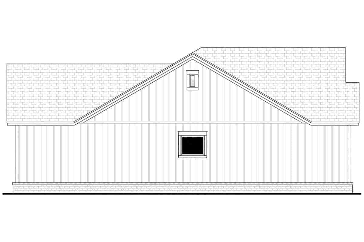 Cottage, Country, Craftsman, Farmhouse House Plan 80819 with 2 Beds, 2 Baths Picture 2