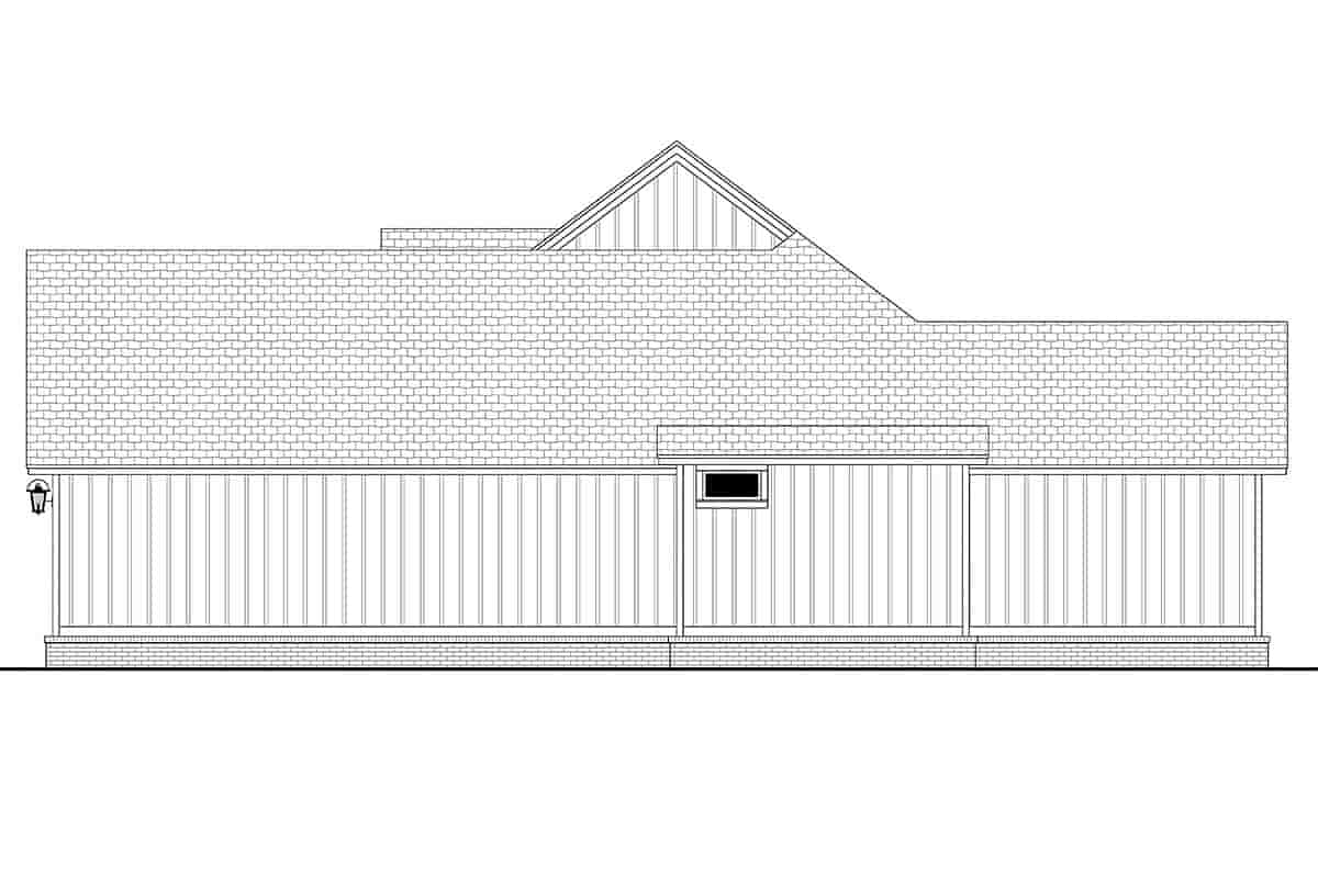 Country, Farmhouse, Traditional House Plan 80822 with 3 Beds, 2 Baths, 2 Car Garage Picture 1