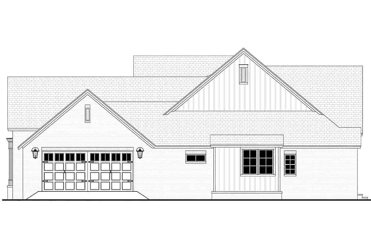 Cottage, European, Farmhouse House Plan 80835 with 3 Beds, 3 Baths, 2 Car Garage Picture 1