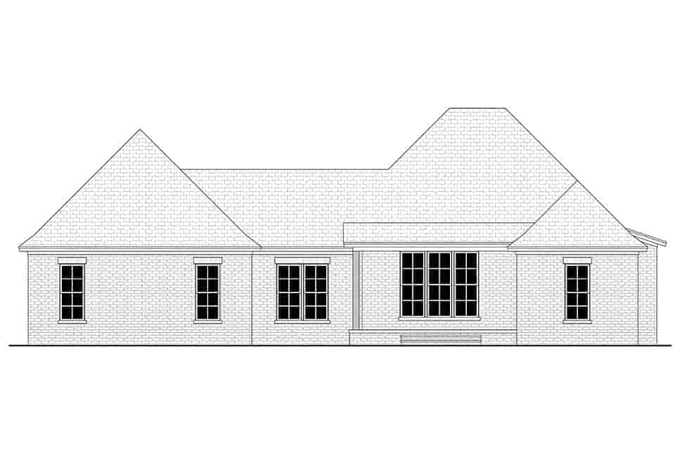 Country, Craftsman, Farmhouse, Traditional House Plan 80857 with 4 Beds, 3 Baths, 2 Car Garage Picture 6