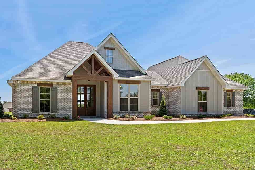Country, Craftsman, Farmhouse, Traditional House Plan 80857 with 4 Beds, 3 Baths, 2 Car Garage Picture 7