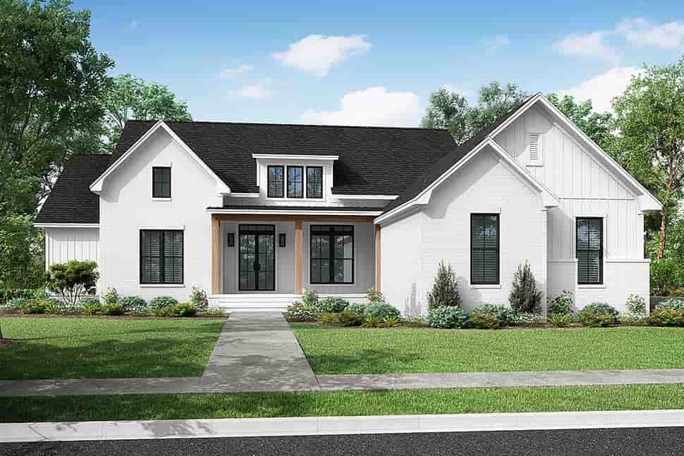 Craftsman, Farmhouse, Traditional House Plan 80863 with 4 Beds, 4 Baths, 3 Car Garage Picture 41