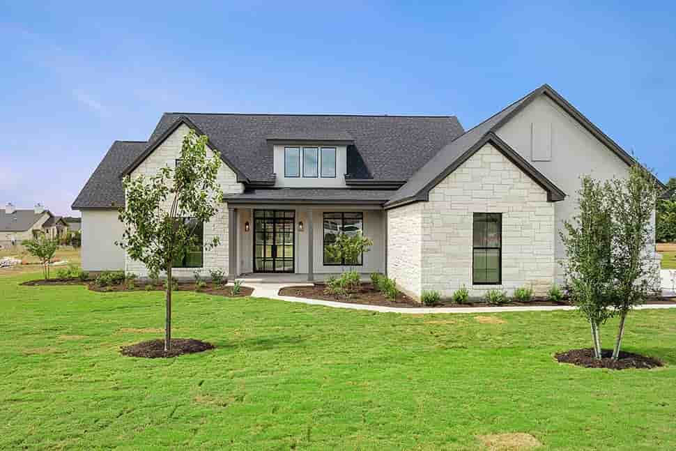 Craftsman, Farmhouse, Traditional House Plan 80863 with 4 Beds, 4 Baths, 3 Car Garage Picture 6
