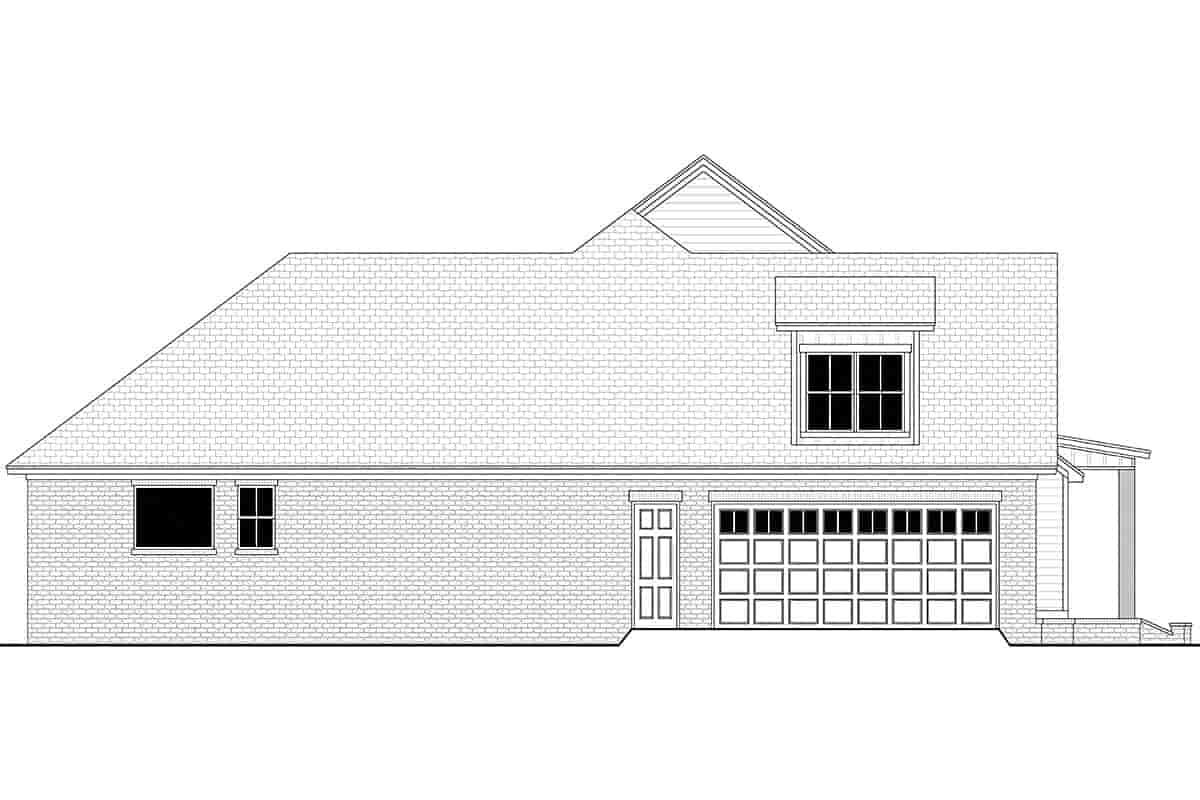 Country, Farmhouse, Traditional House Plan 80881 with 3 Beds, 4 Baths, 2 Car Garage Picture 2