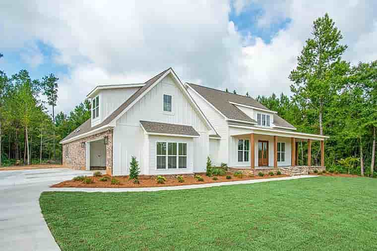 Country, Farmhouse, Traditional House Plan 80881 with 3 Beds, 4 Baths, 2 Car Garage Picture 5