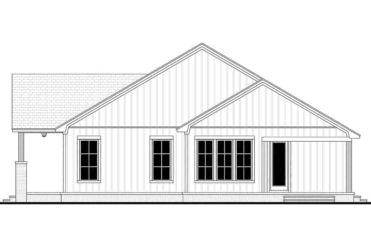 Country, Farmhouse House Plan 80898 with 3 Beds, 3 Baths Picture 1