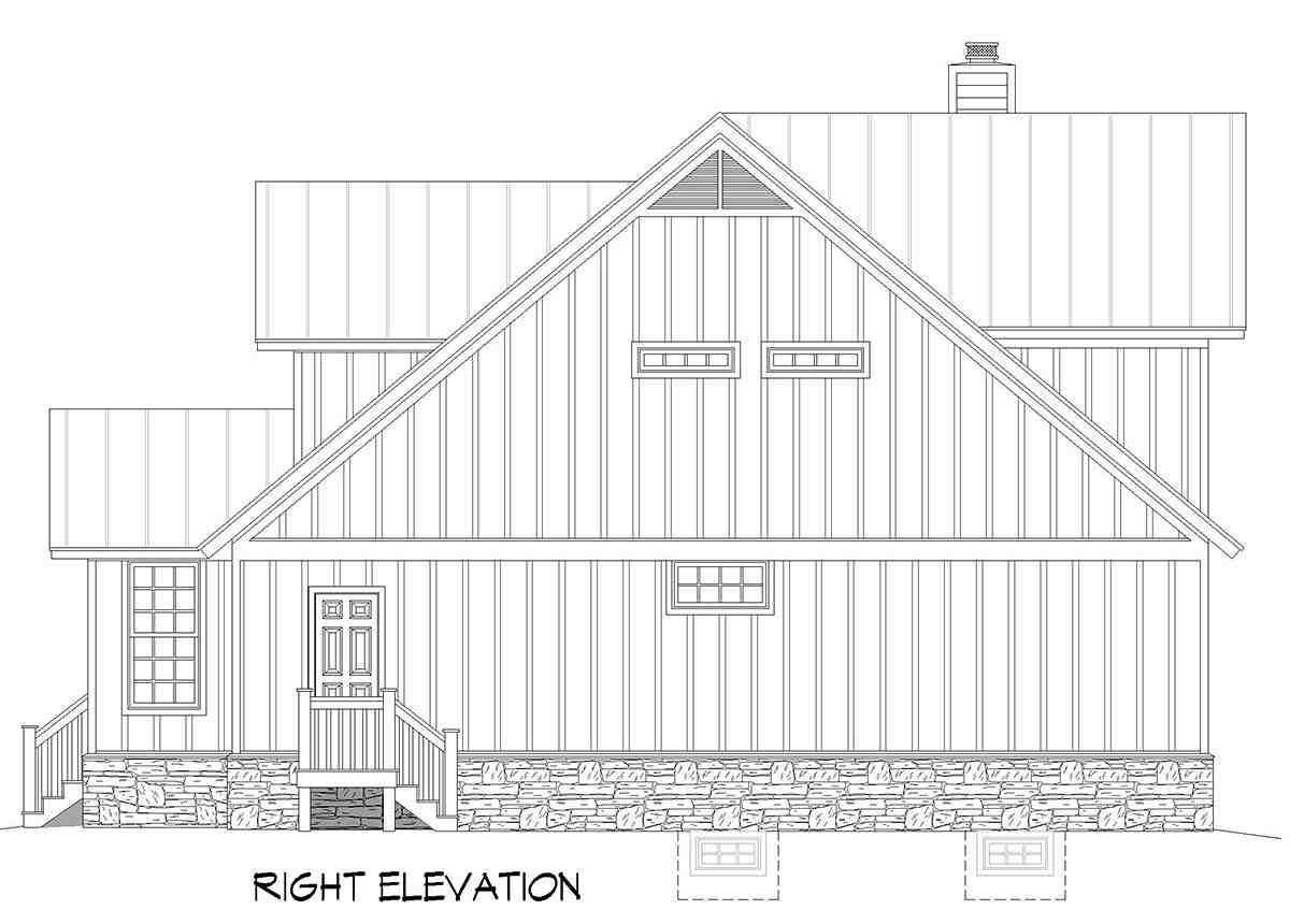 Country, Farmhouse, Traditional House Plan 80905 with 3 Beds, 4 Baths Picture 1