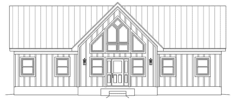 Country, Traditional House Plan 80910 with 2 Beds, 2 Baths Picture 3