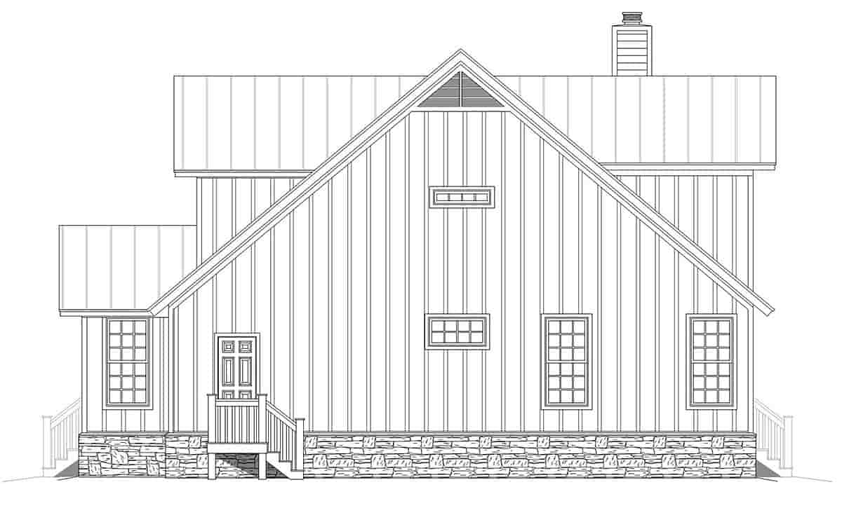 Country, Farmhouse, Traditional House Plan 80923 with 3 Beds, 3 Baths Picture 1