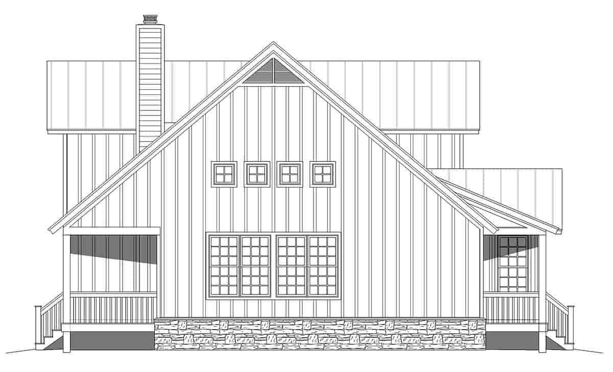Country, Farmhouse, Traditional House Plan 80923 with 3 Beds, 3 Baths Picture 2