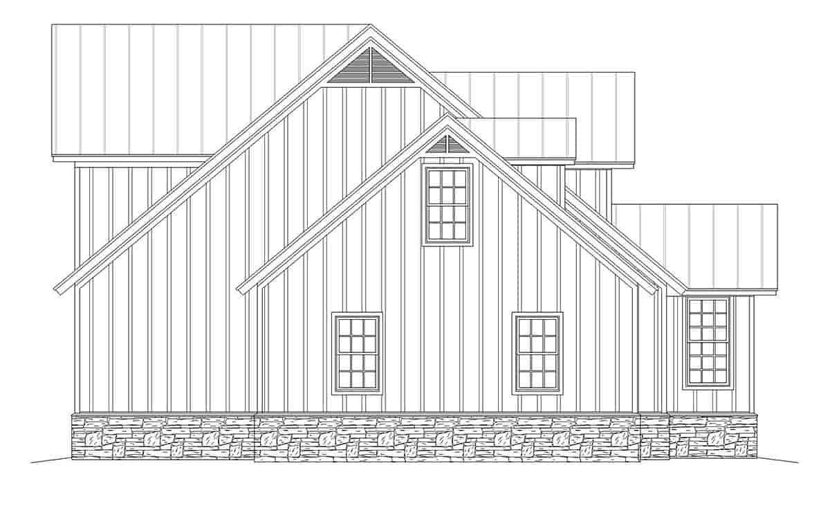 Country, Farmhouse, Traditional House Plan 80987 with 3 Beds, 3 Baths, 2 Car Garage Picture 2