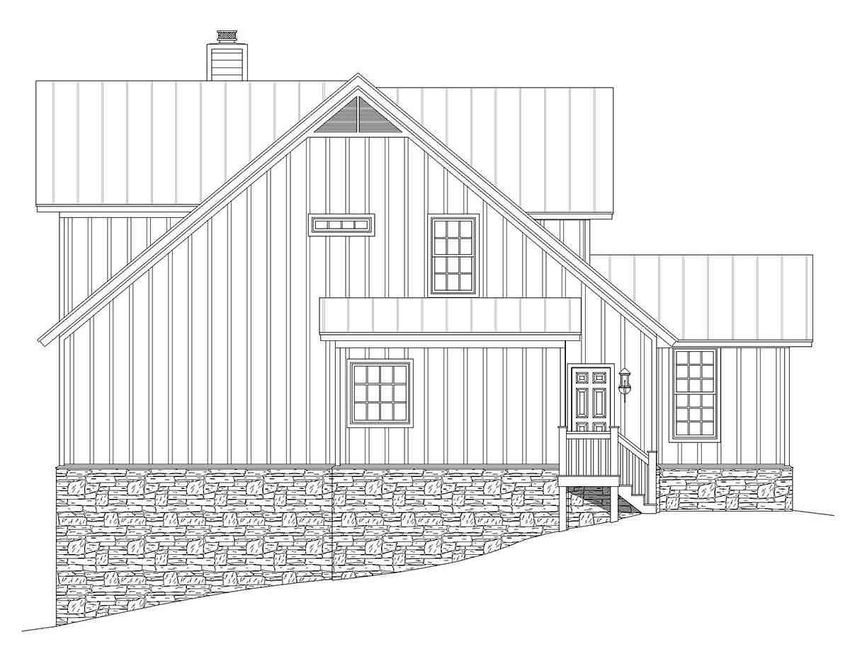 Country, Farmhouse, Ranch, Traditional House Plan 80990 with 3 Beds, 3 Baths Picture 2