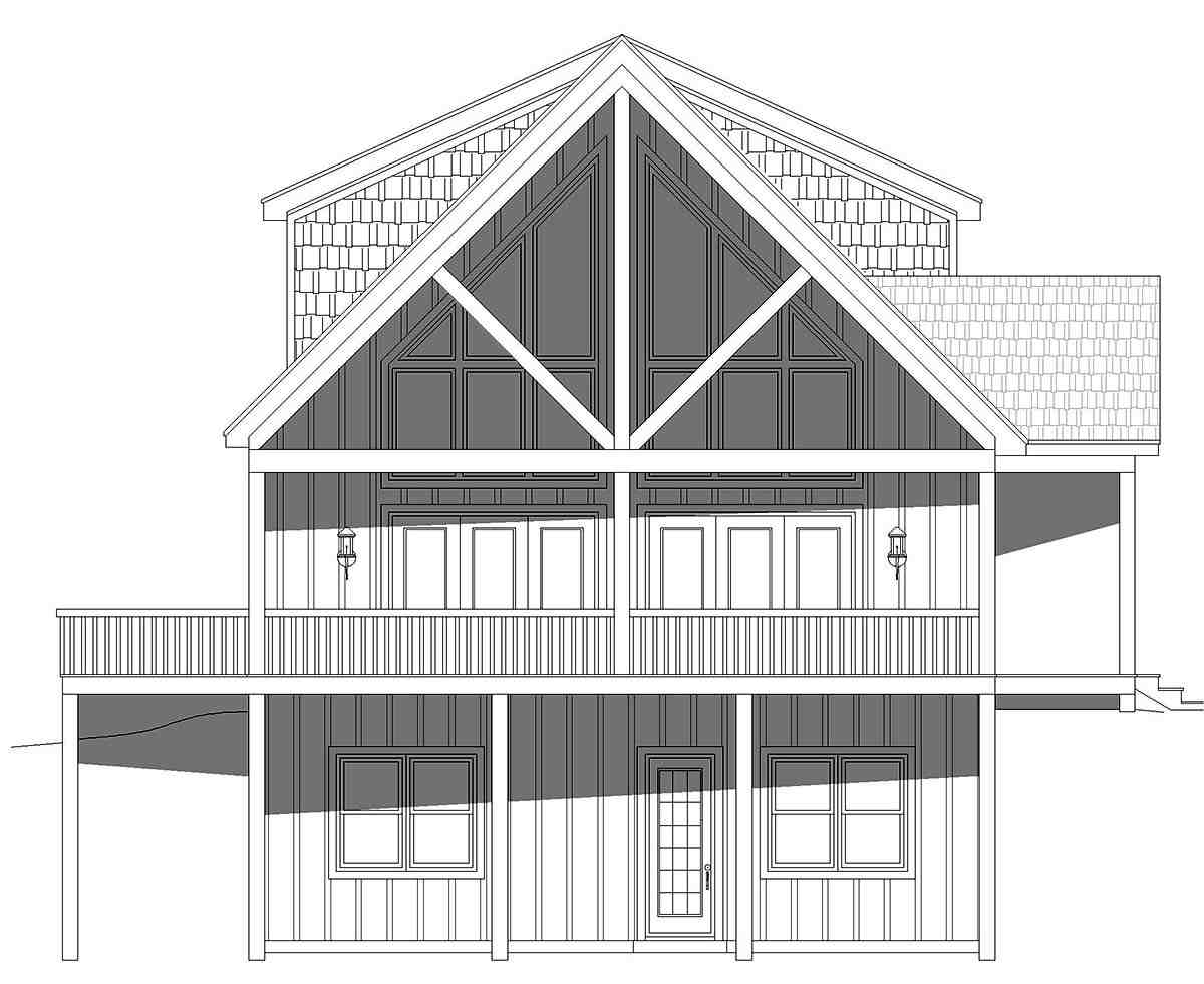 Country, Prairie, Ranch, Traditional House Plan 80991 with 4 Beds, 4 Baths Picture 2