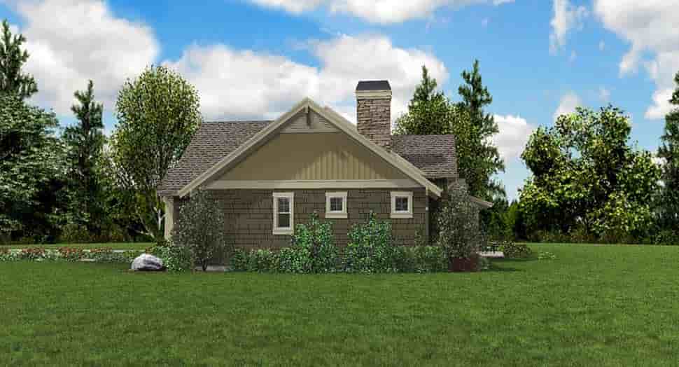 Bungalow, Craftsman House Plan 81206 with 3 Beds, 2 Baths, 2 Car Garage Picture 1