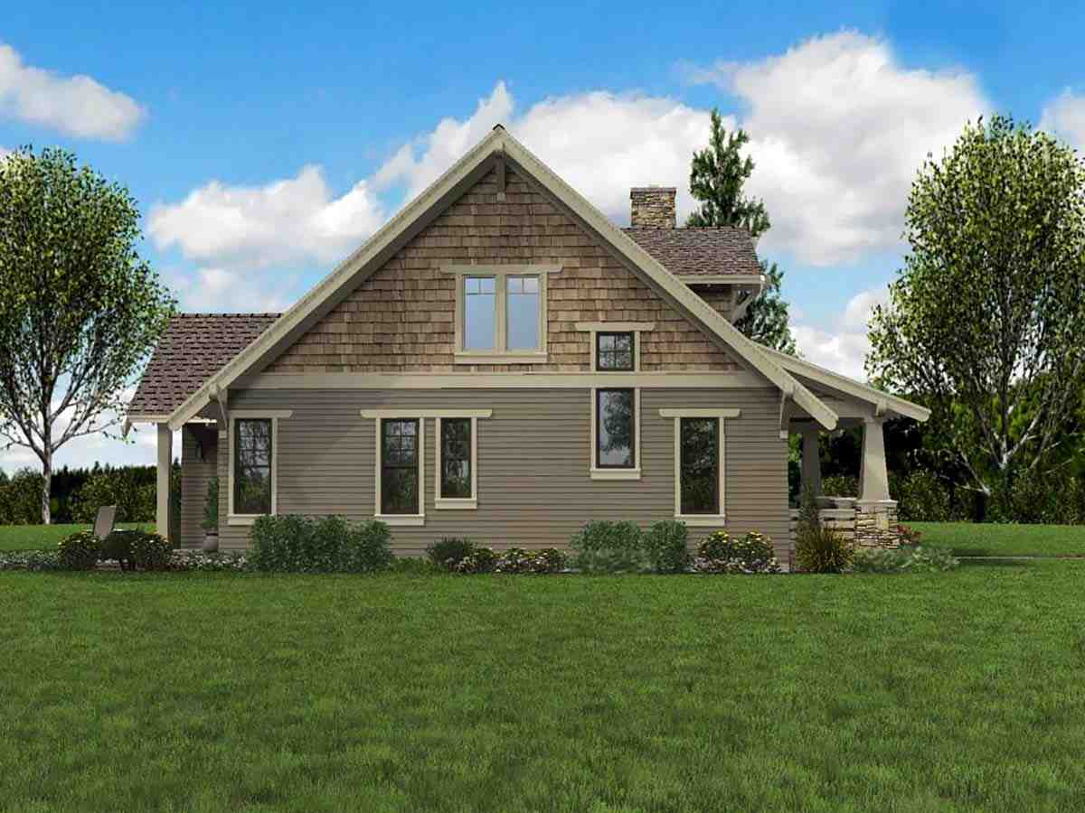 Bungalow, Cottage, Craftsman House Plan 81214 with 3 Beds, 3 Baths Picture 2