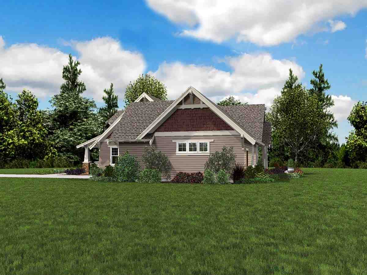 Bungalow, Craftsman, Traditional House Plan 81220 with 3 Beds, 3 Baths, 2 Car Garage Picture 1