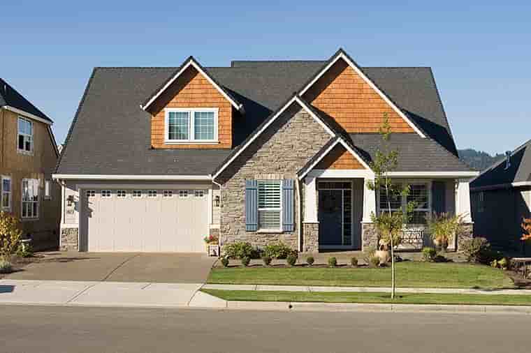 Bungalow, Craftsman House Plan 81232 with 3 Beds, 3 Baths, 2 Car Garage Picture 5