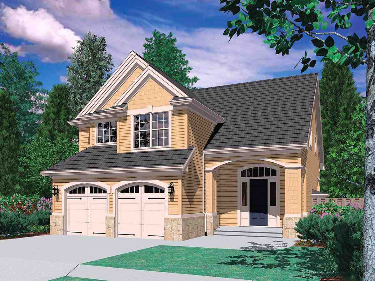 Craftsman, Traditional House Plan 81233 with 3 Beds, 3 Baths, 2 Car Garage Picture 1