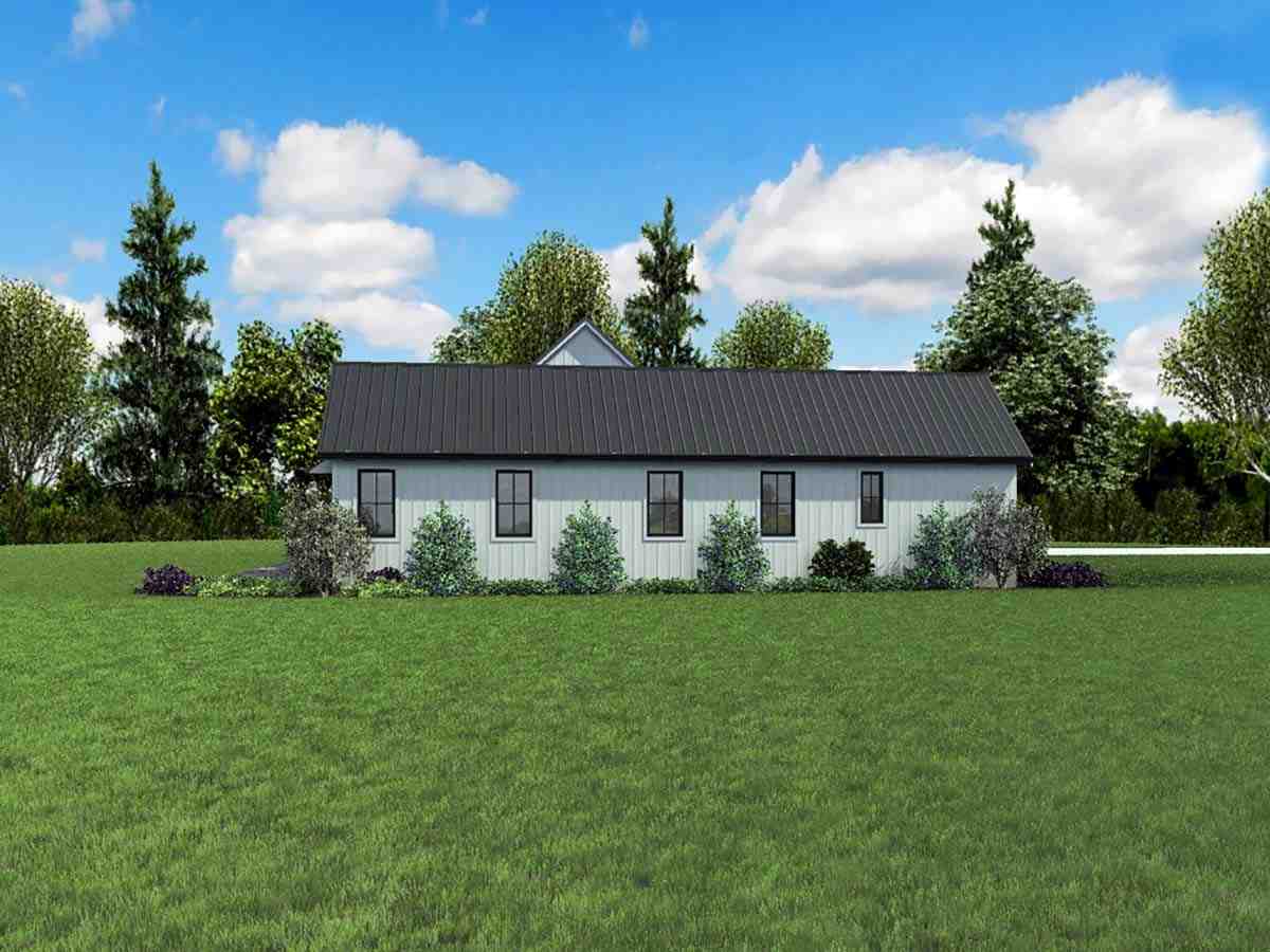 Country, Farmhouse, Ranch House Plan 81253 with 3 Beds, 3 Baths, 3 Car Garage Picture 2