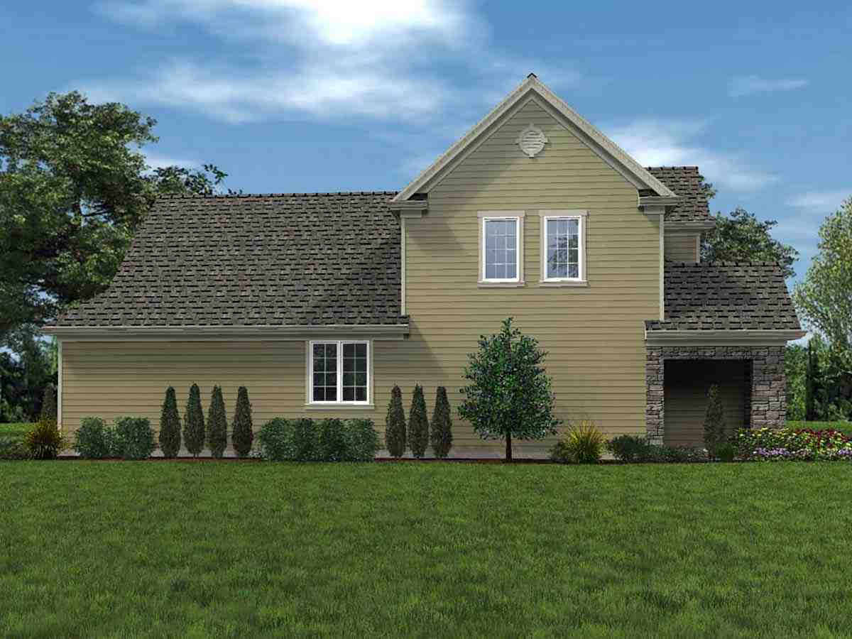 Traditional House Plan 81254 with 3 Beds, 3 Baths, 2 Car Garage Picture 2