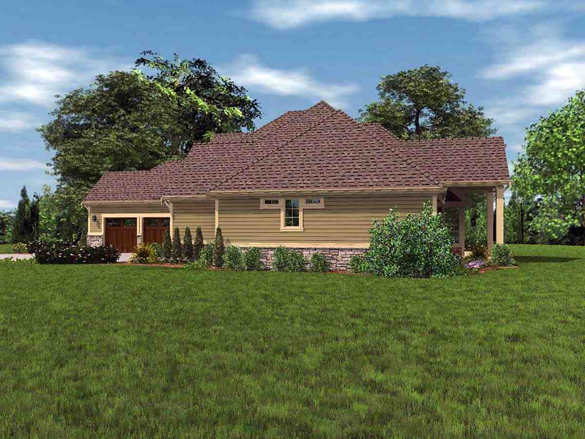 Craftsman, Traditional House Plan 81267 with 4 Beds, 4 Baths, 3 Car Garage Picture 1
