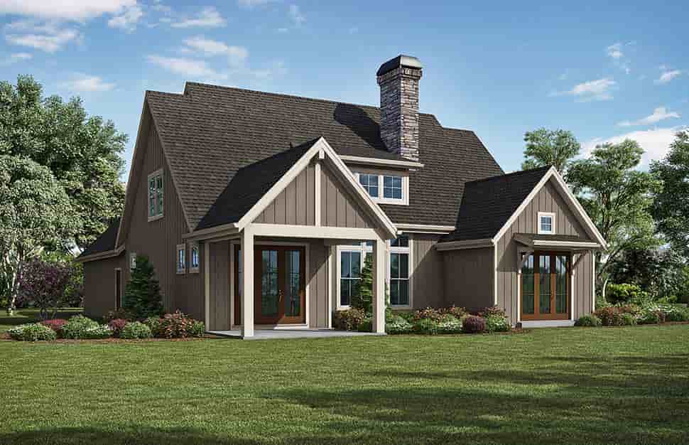 Traditional House Plan 81296 with 3 Beds, 3 Baths, 2 Car Garage Picture 4