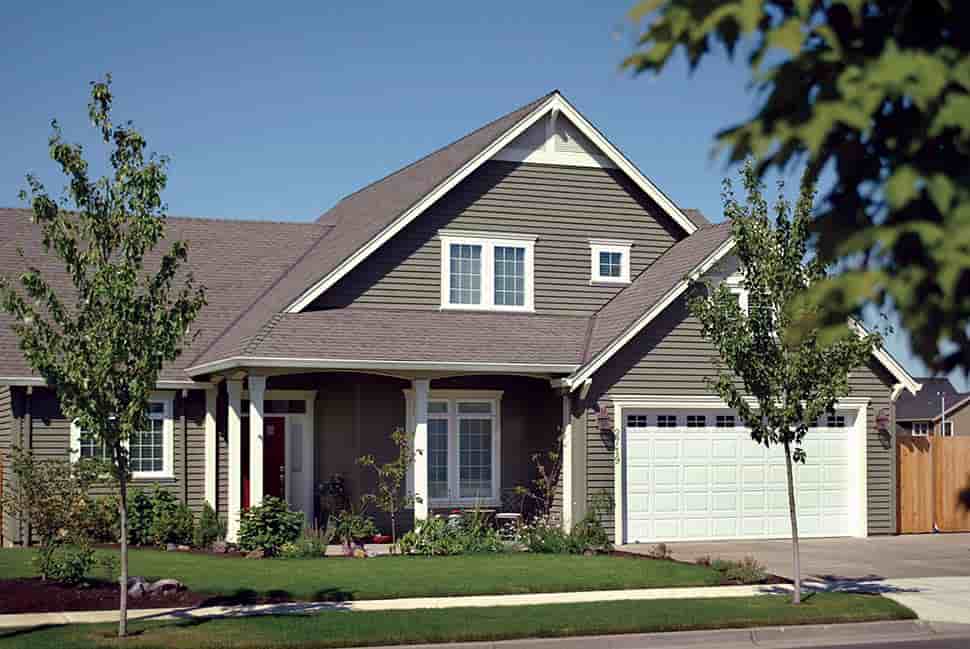 Bungalow House Plan 81300 with 3 Beds, 3 Baths, 3 Car Garage Picture 2