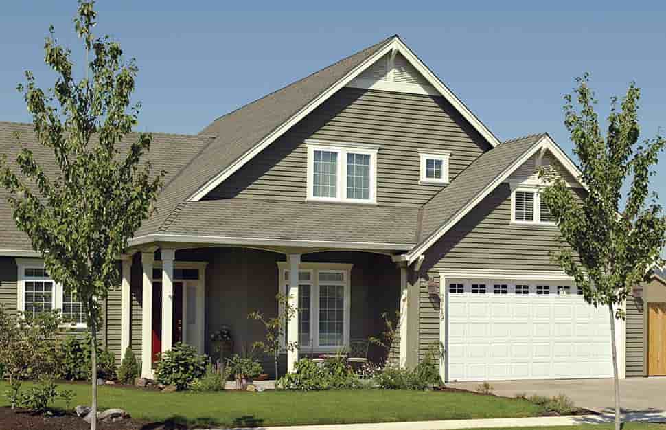 Bungalow House Plan 81300 with 3 Beds, 3 Baths, 3 Car Garage Picture 3