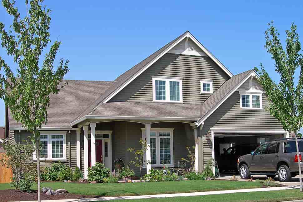 Bungalow House Plan 81300 with 3 Beds, 3 Baths, 3 Car Garage Picture 4