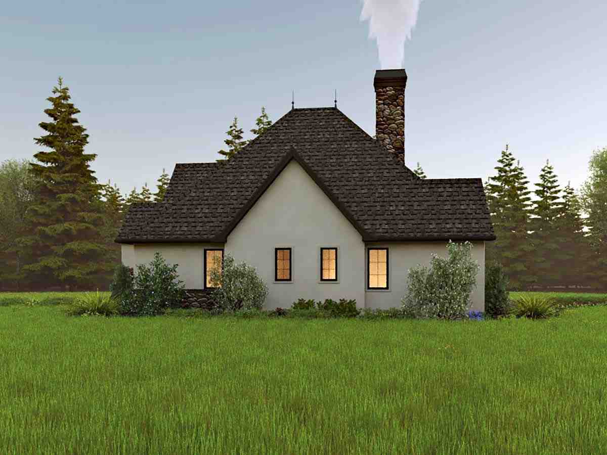 Cottage, European, Traditional House Plan 81309 with 2 Beds, 2 Baths, 2 Car Garage Picture 1
