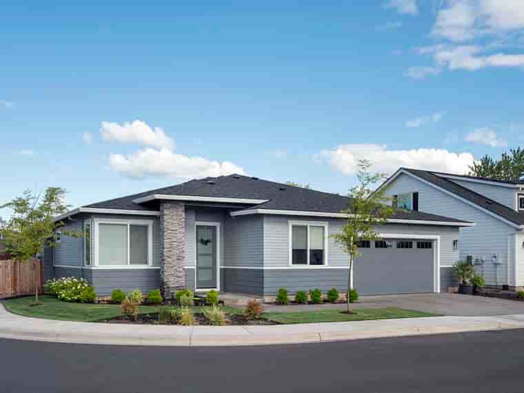 Prairie, Ranch House Plan 81312 with 3 Beds, 2 Baths, 2 Car Garage Picture 3